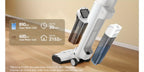 Wet Dry Vacuum Cleaner DREAME K10 Plus for Home Messes, 6.5KPa Suction and Flexible Cord or Battery Operation