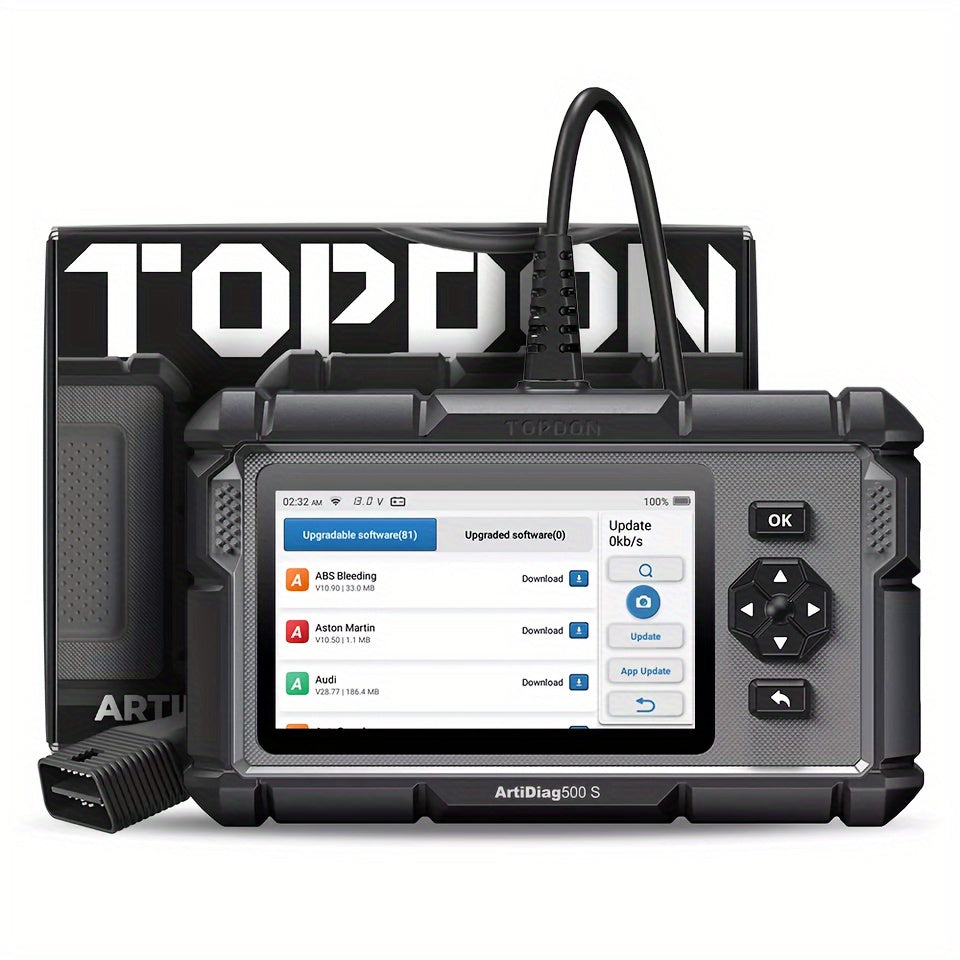 OBD2 Scanner AD500S Car Diagnostic Scan Engine 4 System ABS SRS Transmission Code Reader 5 Reset Services Car Diagnostic