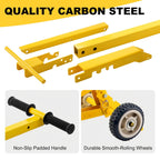 800 LBS Lawn Mower Lift Jack, Foldable Heavy Duty Zero Turn Mower Jack, Compatible with ZTR, Commercial And Walk-Behind Mowers, Comes with Installation Guide