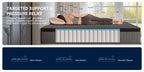 Avenco 6/8/10/12/14 inch Cooling Gel-Infused Memory Foam Mattress, Pocket Spring Hybrid Mattress,SmartS Coil, Pillow Top Design And Motion Isolation Christmas Gifts