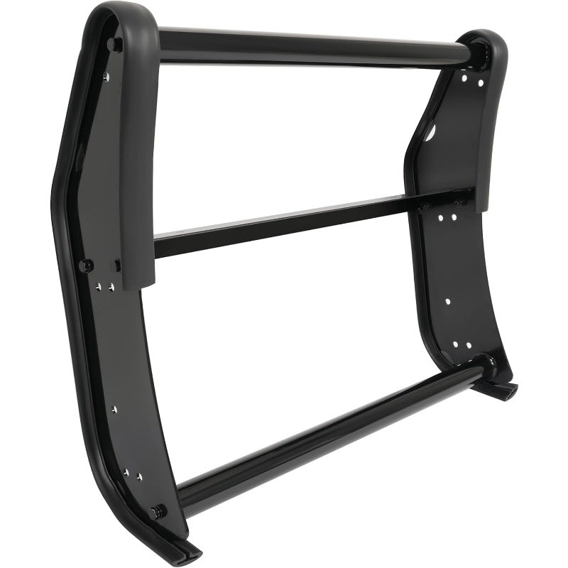 Grille Brush Guard for 2011-2015 Ford Explorer, Front Push Bar, Heavy Duty Black Steel Front Bumper, Powder Coated