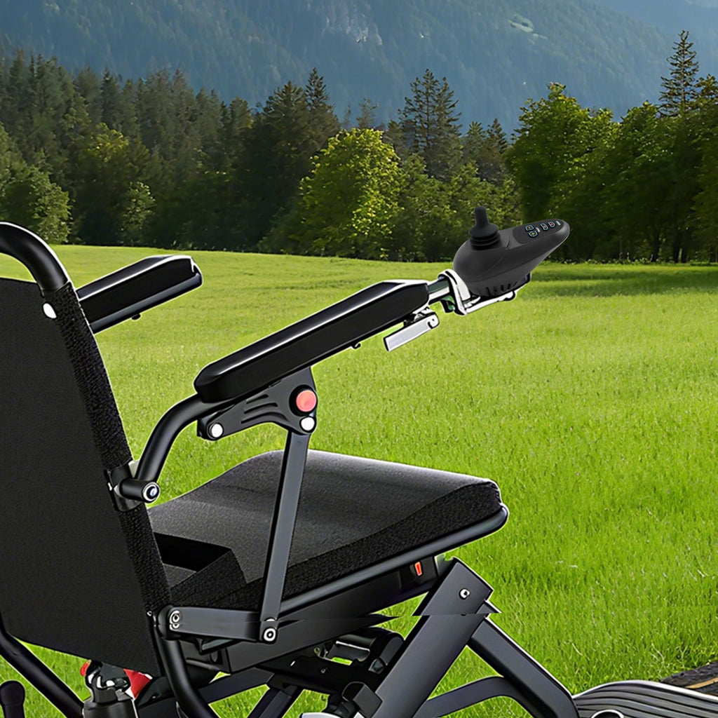 ML2P Wheelchair Joystick Controller, Smooth Start/Stop Operation, All-Round Control, Suitable for Wheelchairs And Various Mobile Devices, Console Under The Seat