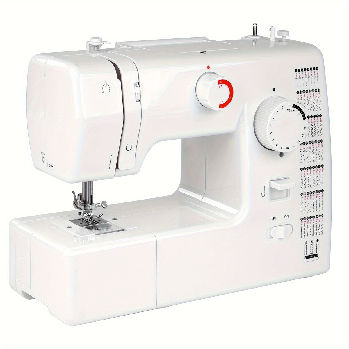705 Multifunctional Home Sewing Machine Electric 59 Stitches Sewing Machine With Foot Pedal US