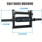 Adjustable Tibia Dorsi Calf Machine, Calf Raise Machine For Calf Stretching, Tibialis Trainer, Strength Training Leg Machines, Fit 2 Inches Weight Plates