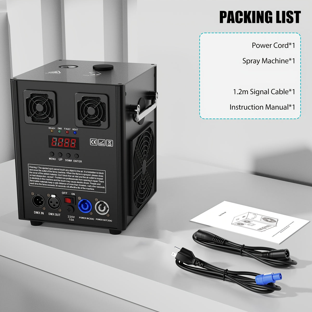 700W Cold Spark Machine Stage Effect Equipment Spark Fountain Machine DJ Party Wedding Disco Mini Fireworks Machine Stage Flower Spray Machine