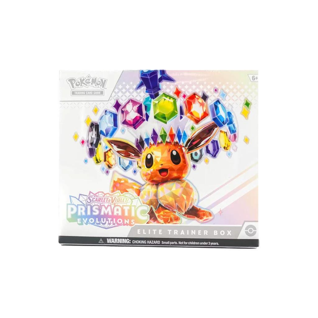 Pokemon TCG: Scarlet & Violet Prismatic Evolutions Elite Trainer Box - 9 Booster Packs