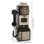 FiayaCom Video Guestbook Retro Phone, Audio Wedding Phone, with A Messaging Feature, Record Preserve Your Special Occasions, for Wedding, Bridal Shower, Baby Shower, Birthday, Graduations, Anniversary