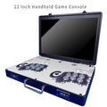 Arcade Game Console 22 Inch Creative Easter Arcades Ful Ize Stand-Up Folding Easter Arade Machines 4 Player Multiple Languages 22" LED Screen 2 Sanwa Oysticks 2Joystick Gamepad