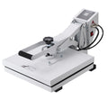 VEVOR Heat Press, Heat Press Machine for T-Shirt, Fast Heating, Power Digital Industrial Sublimation Printer for Heat Transfer Vinyl, High Pressure Heat Press 15x15, Easy to Use, White