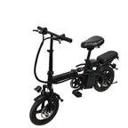 Electric Bike 48V Battery, Brushless Motor, 15-20MPH, Folding Electric Bicycle for Adults, Lightweight Commuter E-Bike with Removable Lithium Battery, Suitable for Urban Commuting, The Best Choice for A Gift, Easy Assemble, Portable Compact Design