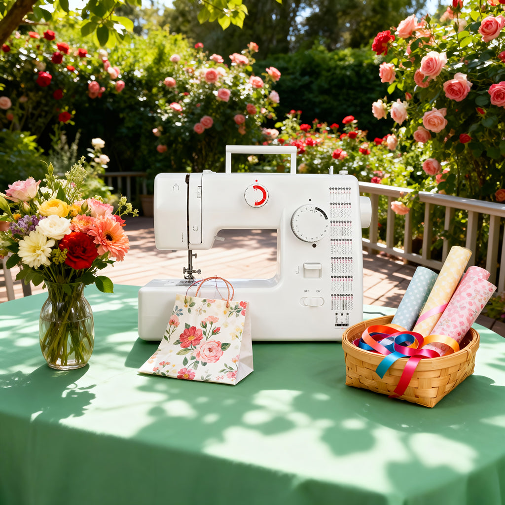 Sewing Machine -59 Needle Pedal Sewing Machine, 705 Multifunctional Home Sewing Machine, Two Options for Double Needle Sewing Mode And Single Needle Sewing Mode, Capable Of Sewing Up to 6 Layers Of Fabric, Meeting DIY Sewing Needs
