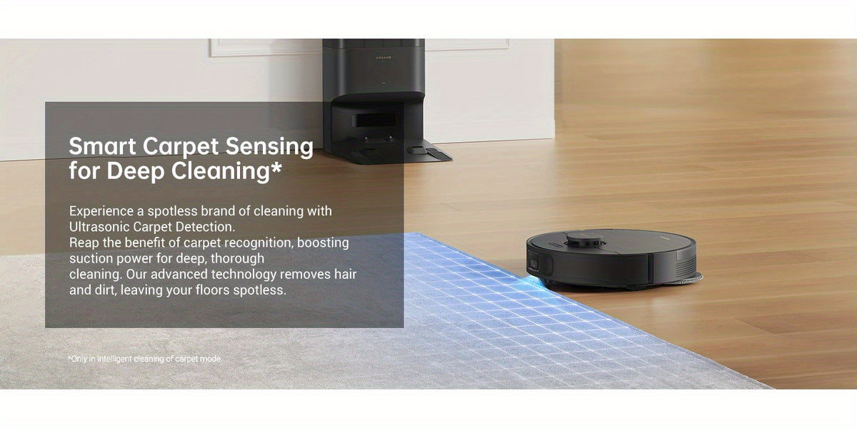 Refurbished DREAME L20 Ultra Robot Vacuum And Mop With Mop-Extend, Auto Mop Removal & Raising, Washing And Drying, 7000Pa Suction, Self-Emptying, Self-Refilling, AI Obstacle Avoidance