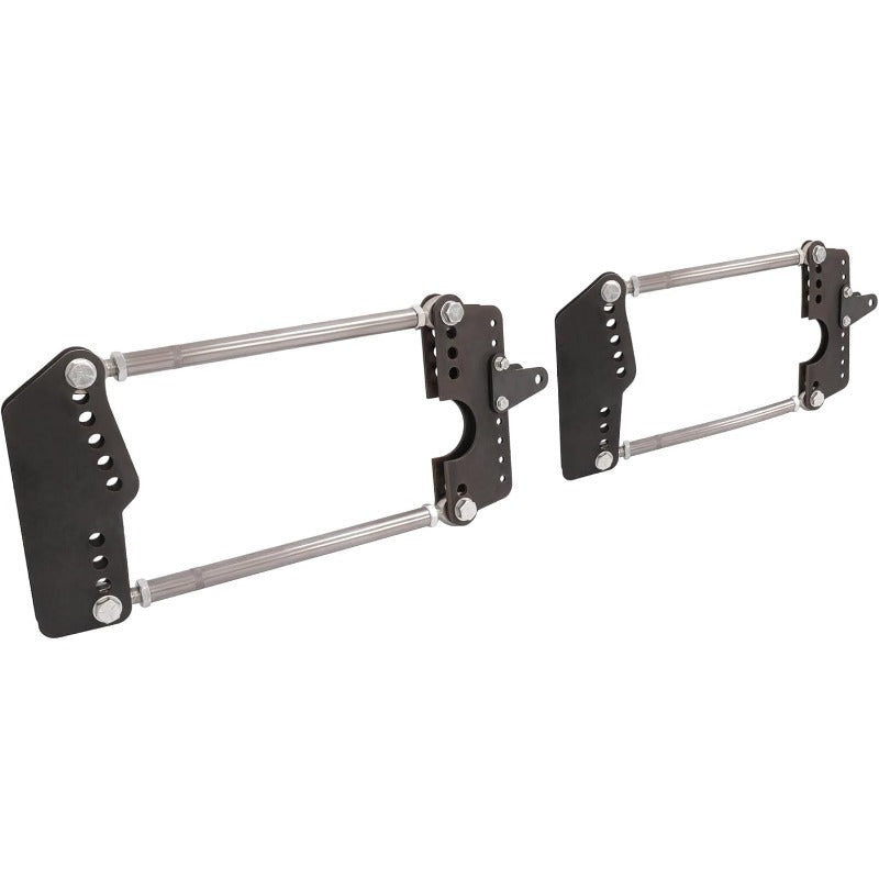 Adjustable Parallel 4-Link Rear Suspension Kit Universal Frame Mount High Horsepower Heavy Duty Steel