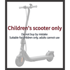 Segway DLX 2 Kids Electric Kick Scooter, 12.4 mph Max Speed, 9.3 Miles Max Range, Ages 6+, Black