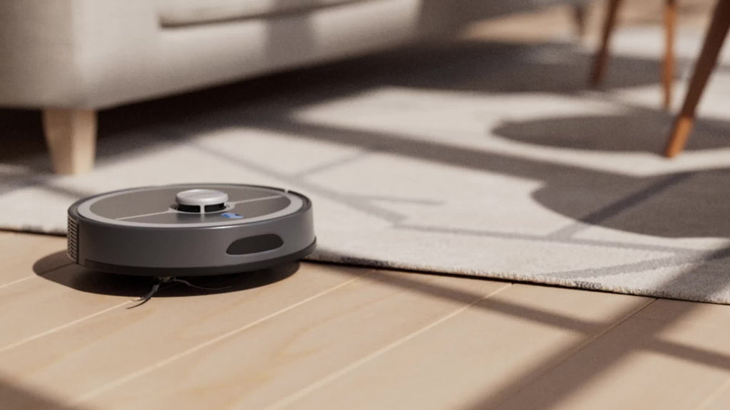 Vacmaster 3-in-1 Robotic Vacuum Cleaner and Mop Combo Pet Companion with Self-Empty Station for 45 Days, LiDAR Navigation, 3000Pa Strong Suction, Multi-Floor Mapping for Homes with Pets, Carpet & Hard Floors