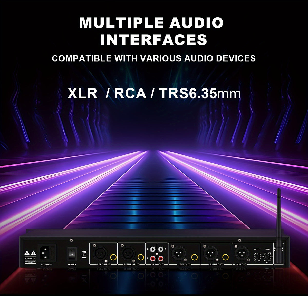 1U-EQ31 Digital Equalizer | Equipped with Real-time Spectrum Analysis, Suitable for Home Audio Systems, Studio Grade Equalizers, And Can Be Used In Conjunction with Audio Amplifiers, Amplifiers, Mixing Consoles, Mixers, Microphones, And Other Equipme