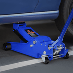 4 Ton Low Profile Hydraulic Trolley Service/Floor Jack, (8000 lbs) Capacity, Lifting Range 4.5"-20"