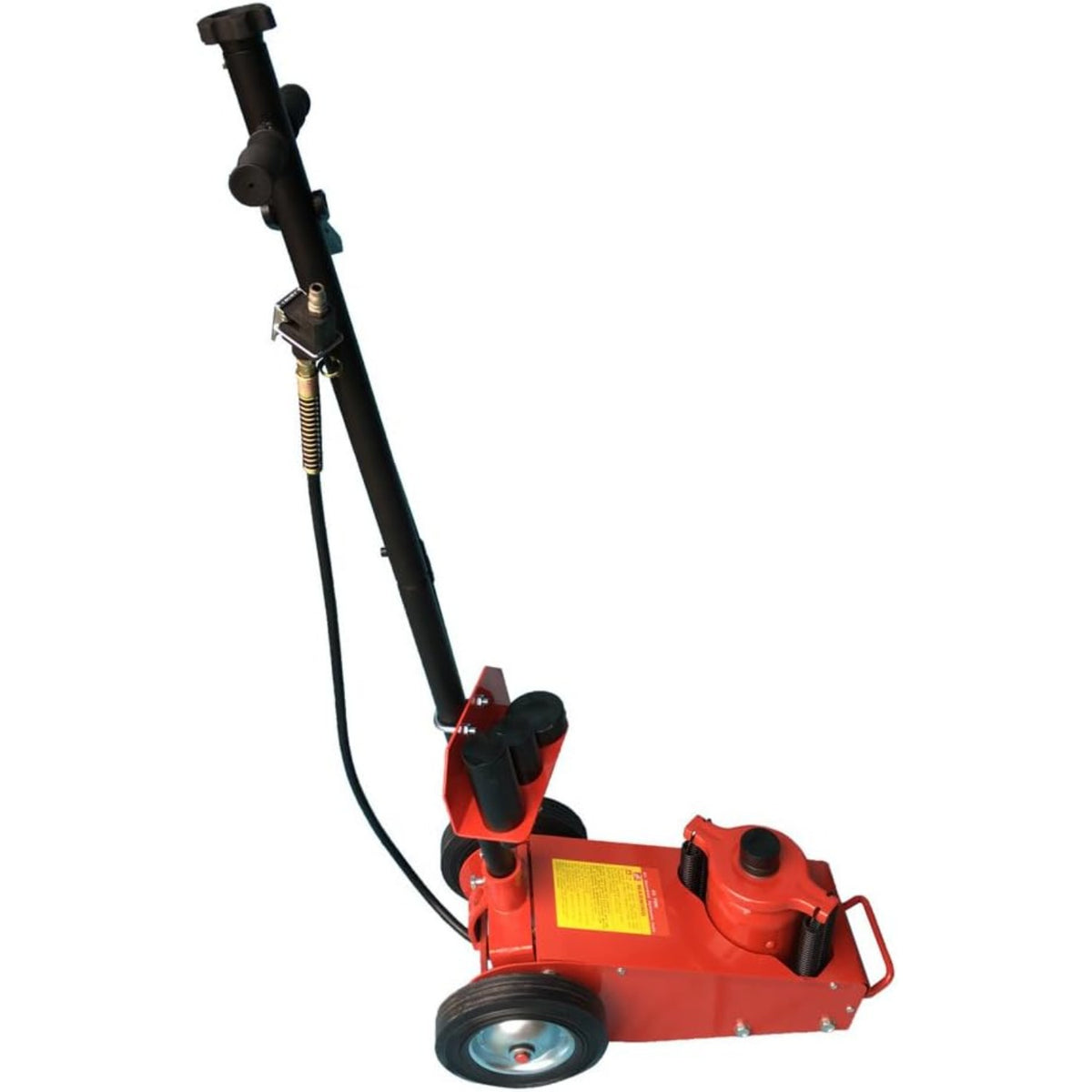 MEFEIR 22 Ton Air Hydraulic Floor Jack，44000 lbs Capacity Air-Operated Floor Jack with Extension Saddle Set and Wheels for Heavy Duty Lifting，Blue