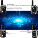 Kayotom Global Walkie-talkie with Unlimited Range 4G Two-way Radio Is Easy to Operate, Has No Monthly Fee, Long Battery Life, Is Sturdy And Durable, Dust-proof And Shock-proof, Suitable for Outdoor, Group And Remote Coordination, Has No Monthly Fee