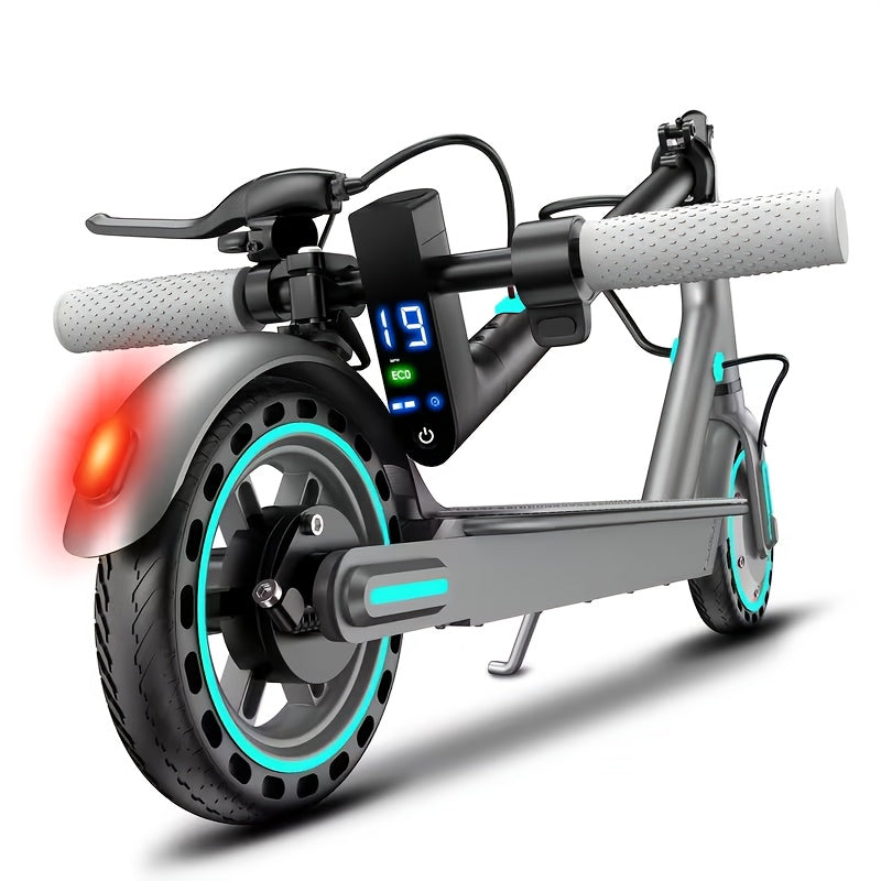 Foldable Electric Scooter 350W Motor,8.5" Solid Tires,19 MPH Speed, Display, 3-Speed,Large Battery - Portable -Scooter for Urban Commuting,Suitable for Adults