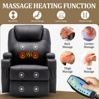 A Special Massage Chair for Personal Care And Home Use, Massage Chair Clearance Deal, Power Lift Recliner Chair, The Electric Chair Features Massage And Heating Functions, Comes with A Remote Control And Cup Holder, Holiday Gift