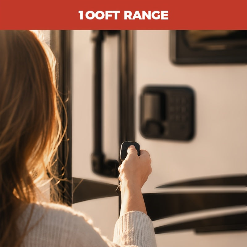 RV Door Locks - Keyless Entry Systems for RVs - RV Accessories - RV Replacement Parts - Trailer Door Locks - Digital Keypad Locks - Remote Controls - Three-in-one Unlocking System (mechanical Key, Keypad, And Remote) - Perfect Gift Ideas - Holiday Gifts.