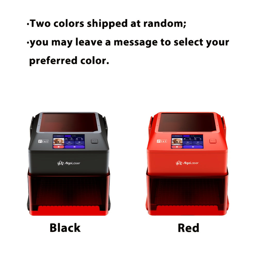 Algolaser Pixi 3000mW Laser Engraving Machine Suitable for Beginners, High-Power Non-Portable Laser with 100mm 100mm Engraving Area, Compatible for DIY Crafts, Wood, Plastic,, for Workshop &