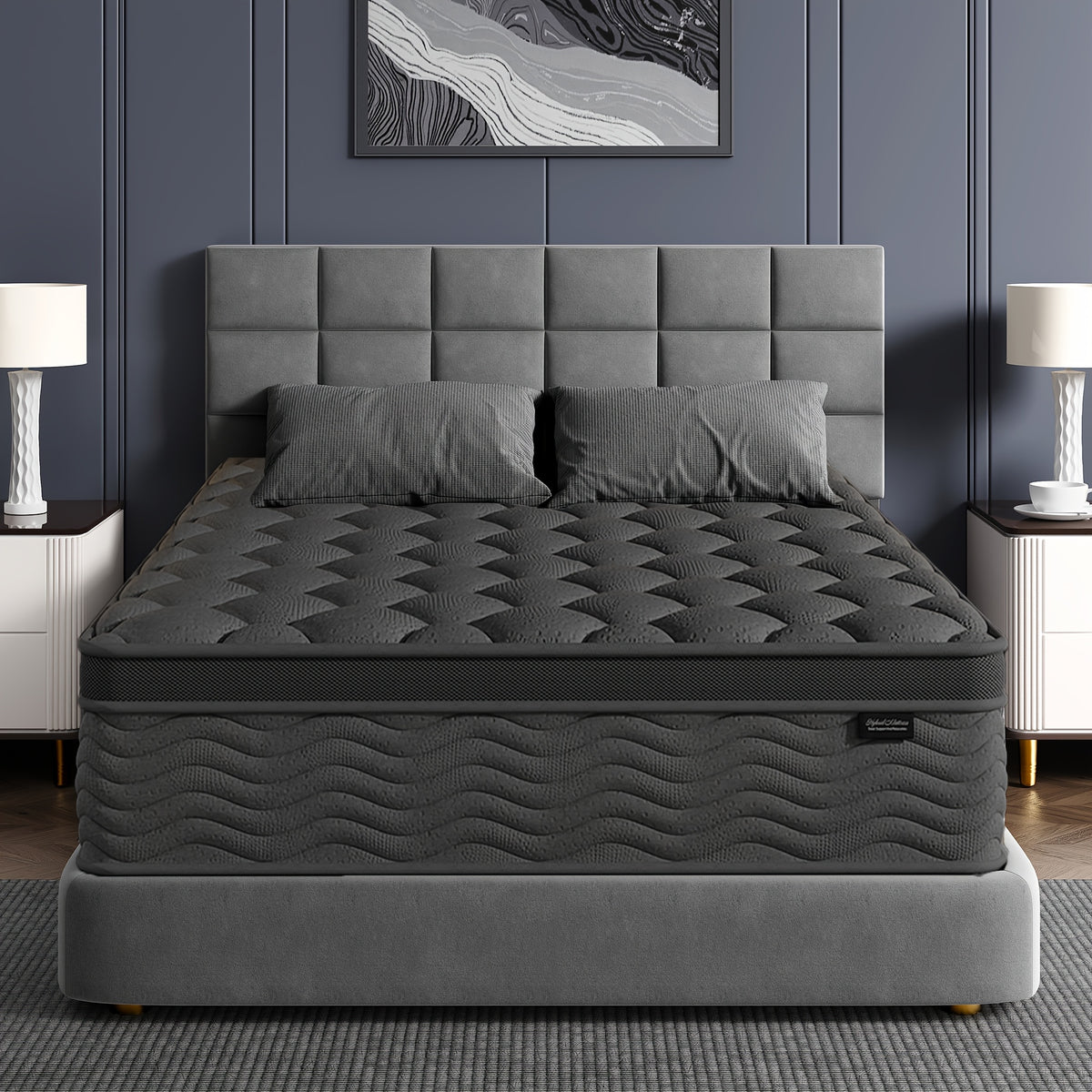 8inch 10inch 12 Inch 14 Inch Multilayer Hybrid Twin Full Queen King Size Mattress- Multiple Sizes & Styles Available, Ergonomic Design with Memory Foam And Pocket Spring, Medium Firm Feel