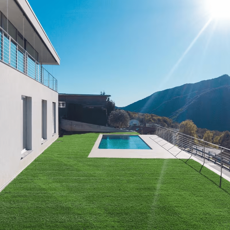 6Ft X 25Ft Artificial Grass 150 Sq Ft, 0.7 Inch Pile Height Multi-Purpose Synthetic Turf with Grass Installation Tools for Garden, Patio, Balcony, Decor, Indoor And Outdoor Use