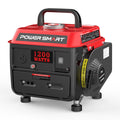 1200W Gas Powered Generator, Small Portable Generator for Home Use Camping Ultralight