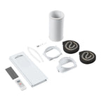 Vissani 115-Volt 3-in-1 Portable Air Conditioner Unit Cools 150 sq. ft., with Remote in White, 6000 BTU