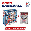 2026 Bowman Baseball Trading Card Factory Sealed Mega Box +2026 Topps Series 1 Baseball Hobby Pack Bundle Pack
