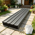 [Metal Roofing Panels] 72.85" X 18.9" High-Quality Metal Roofing Panels, Heavy Duty Waterproofing Corrugated Galvanized Steel Roof Panels, Metal Siding Panels Gazebo Top Cover for Pergola, Patio, Garden and Mobile Home (10/20pcs, Gray)