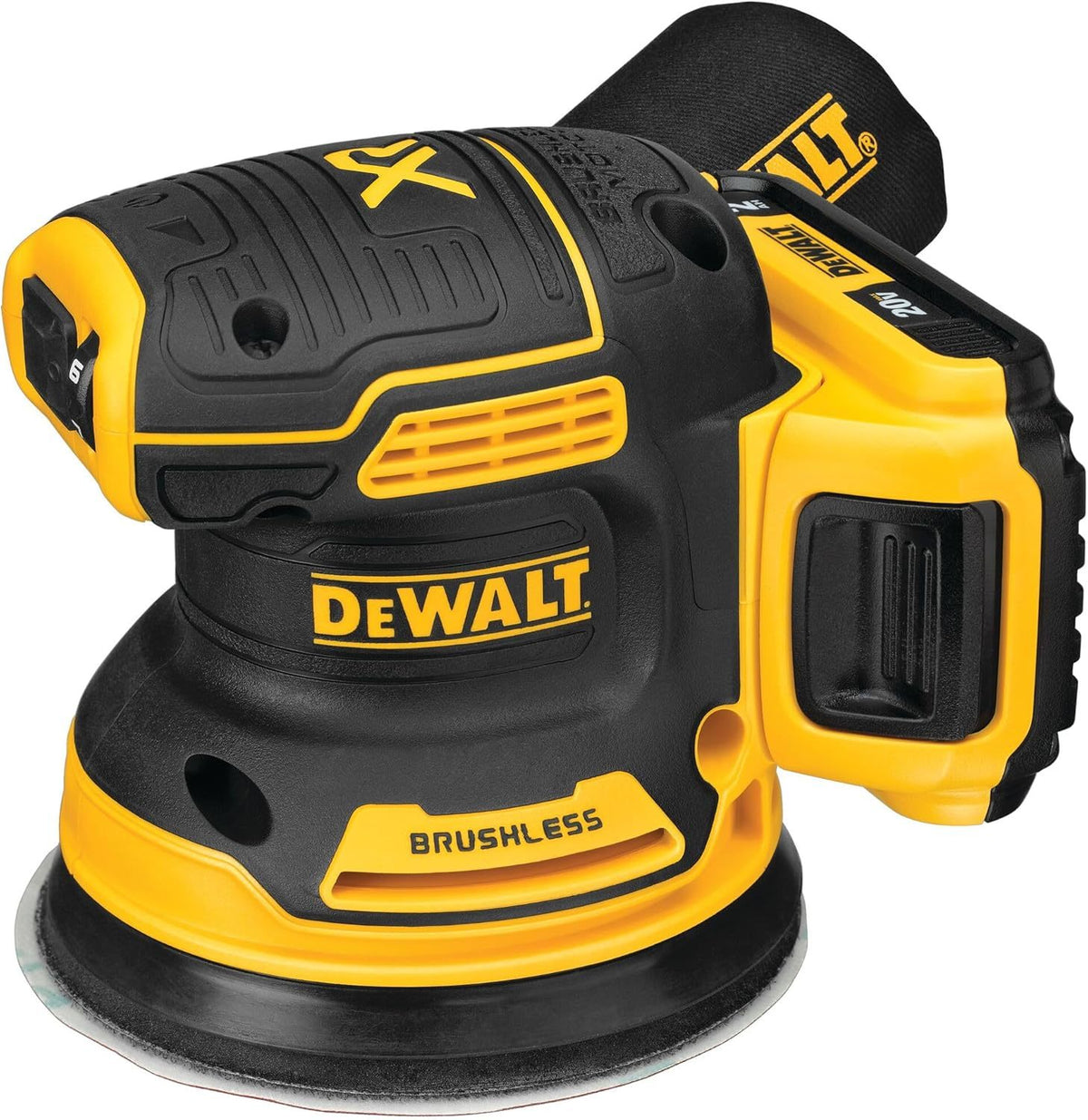 DEWALT 20V MAX Orbital Sander Cordless, 5-Inch Sander Tool, 2.Ah, 8,000-12,000 - DCW210D1