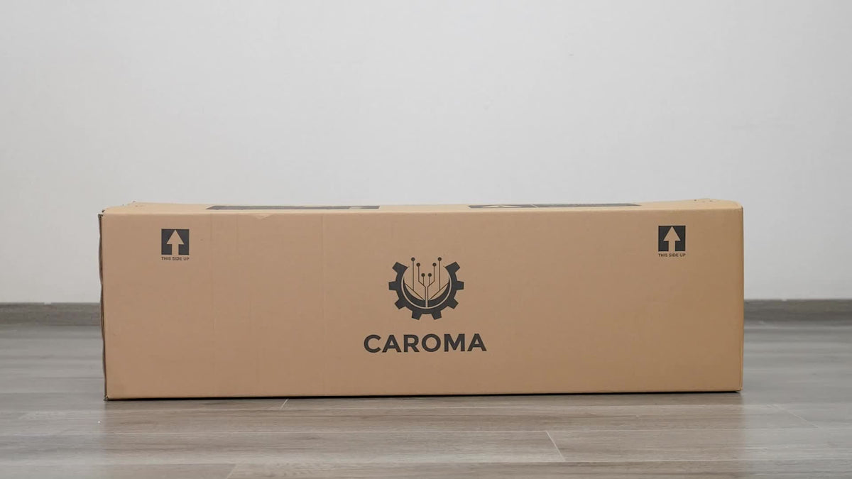 Caroma Rated 250W ( Peak 420W ) Electric Scooter, 15.5-25 Miles Range & 15.5-20 Mph, LED Display, Dual Braking System, Foldable Commute Electric Scooter