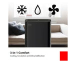 Toshiba Smart Wi-Fi Portable Air Conditioner up to 450 sq ft Cools