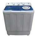 30Lbs Portable Washing Machine, Semi-Automatic Twin Tub Washer Spinner Combo, 20Lbs Wash & 10Lbs Spin, Compact Laundry for Apartment, Dorm, RV, Camping & Travel Use