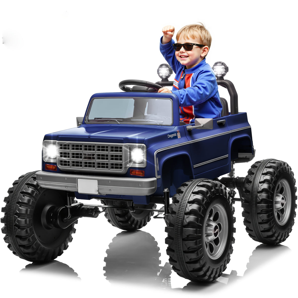 24V Kids Ride-On Electric Car, Dual Mode Powered Car with Remote Control, 3 Speed Settings, Seat Harness Protection, Locking Doors, Outdoor Toy Car, Ride-On for Boys And Girls (/Red//Black) - Ideal Birthday/Christmas/Halloween Gift