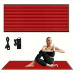 63'' X 23.6'' LED 660Nm Red Light Therapy Mat 850Nm Near Infrared Light Therapy Devices Large Pads for Whole Full Body, Father 'S Day Gift