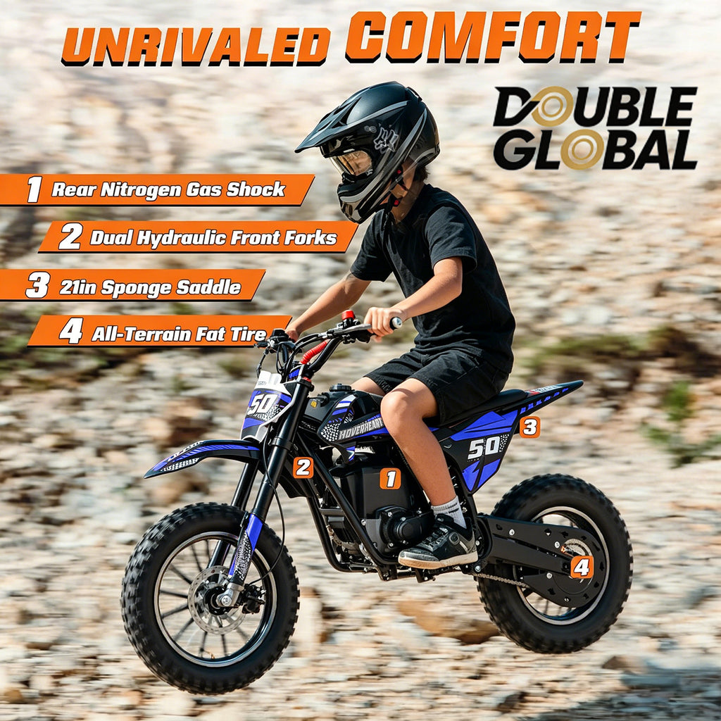 New gasoline mini off-road vehicle DB008, 49 CC four stroke off-road vehicle, rear shock absorber, metal frame, disc brake, maximum load of 165Lbs, maximum 25Mph, no need for mixed oil, random water cup included