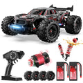 DEERC 1:14 Fast Brushless RC Car For Adults, 75KM/H High Speed 4WD Off-Road Remote Control Truck, Non-toy Product, Intended For Professional Users, Collectors, Or Dedicated Sports And Competitive Use Only, 2×3S LiPo, Off-Road Truggy With LED Light M