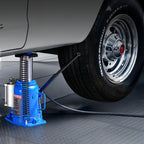 Air Hydraulic Bottle Jack by VEVOR, 32-Ton Pneumatic or Manual Lift from 10 to 16.3 Inches for Trucks and RVs