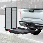 New Mobility Carrier Ramp Hitch Mounted for Wheelchair Electric Scooter with Rack Ramp 400 lbs (halloween & car accessories)
