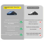 4-6 Person Inflatable Camping Tent - Easy-To-Set-Up Family Outdoor Tent with Sunshade, Windproof, Heat Insulation, And Mosquito Protection. High-Quality Design, Suitable for All Seasons, Includes Storage Bag, Air Conditioning Vent, And Chimney