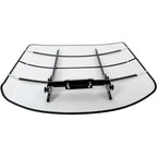 Tractor Canopy Compatible with All ROPS 48-3/8" X 48-3/8" Equipped Tractors and Mowers with a 2" x 2" or 2" x 3" ROPS (Will Add About 4'' to The Height of The Tractor, Red/Orange/Green/Wthite)