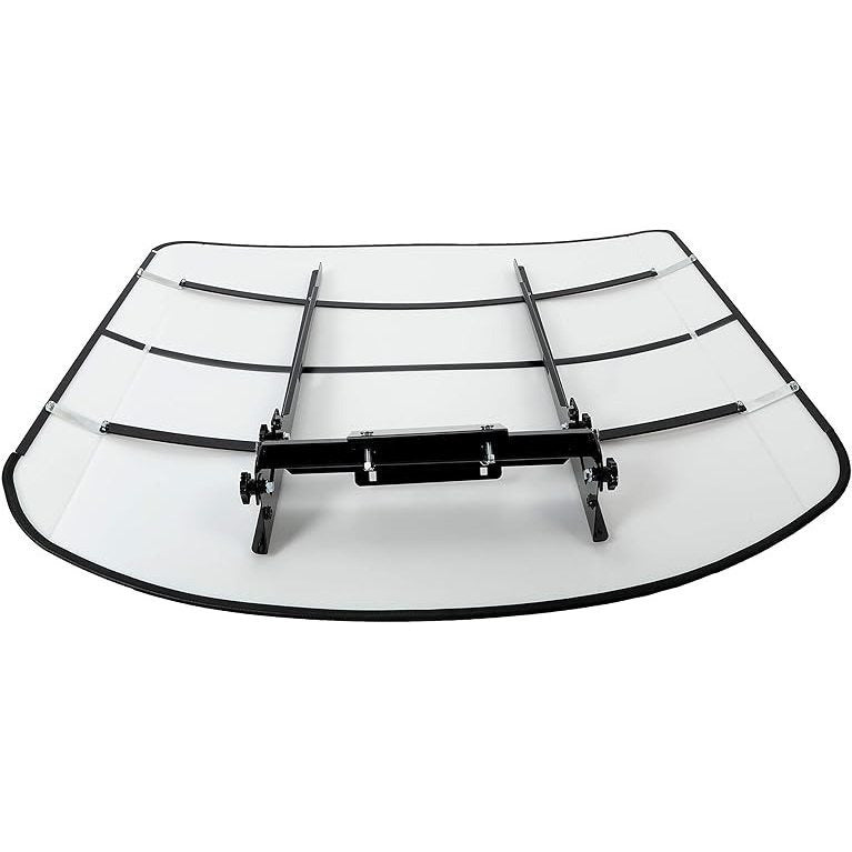 Tractor Canopy Compatible with All ROPS 48-3/8" X 48-3/8" Equipped Tractors and Mowers with a 2" x 2" or 2" x 3" ROPS (Will Add About 4'' to The Height of The Tractor, Red/Orange/Green/Wthite)