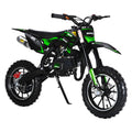 Mini Motorcycle Mini Dirt Bike, 49cc 2-stroke Gas Powered Motorcycle, with External Rotary Tires, Front Disc Brakes, Pocket Motorcycle, up to 20 Mph, Max Load 330 Lbs