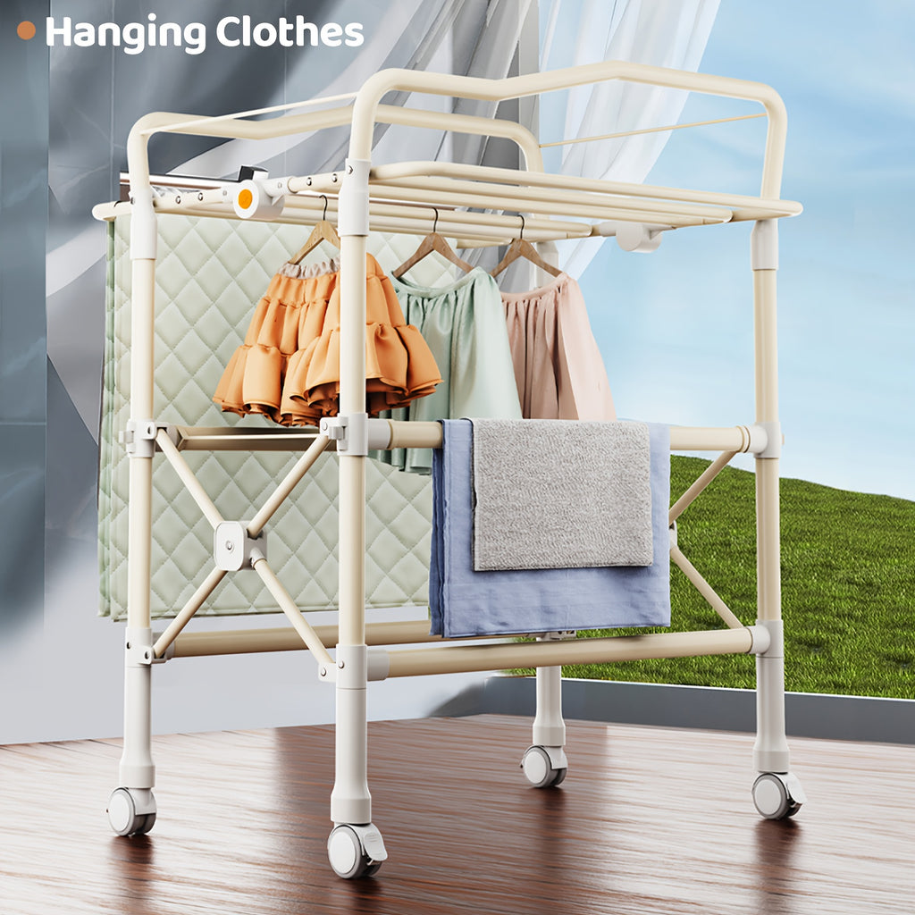 Portable Foldable Baby Changing Table with Wheels, Adjustable Height & Storage - Mobile Diaper Station for Nursery And Travel, Parenting Musthave, Compact Organizer, Spacesaving Design, Durable Plastic, Lightweight Construction, Wheeled Changing Pad, Trav