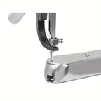 Manual Faux Leather Sewing Machine with 360° Rotating Foot - Heavy-Duty Portable Sewer Suitable for Leather, Shoe & DIY Projects, Compact Manual Operation, Easy Assembly, Durable Aluminum Alloy (for home, Clothing Factories)