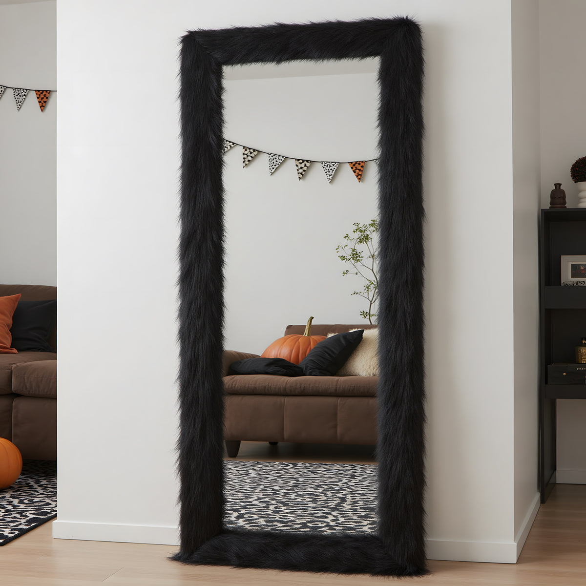 Rectangle 24" x 63"Makeup Mirror, Full Length Mirror, Full Body Dressing Mirror for for Bathroom, Christmas Halloween Decoration Birthday Gifts